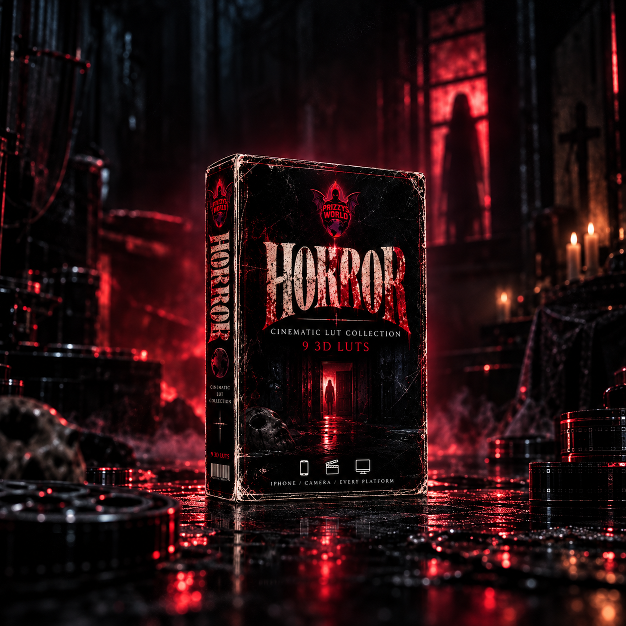 Horror LUT collection cover